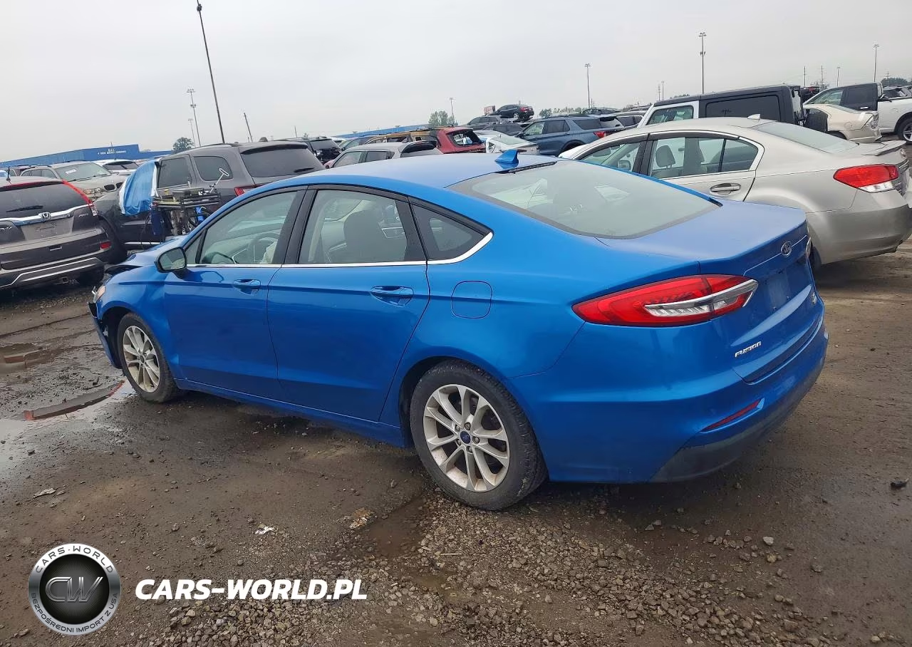 2020 Ford Fusion Se VIN:3FA6P0HD0LR260759 - 2