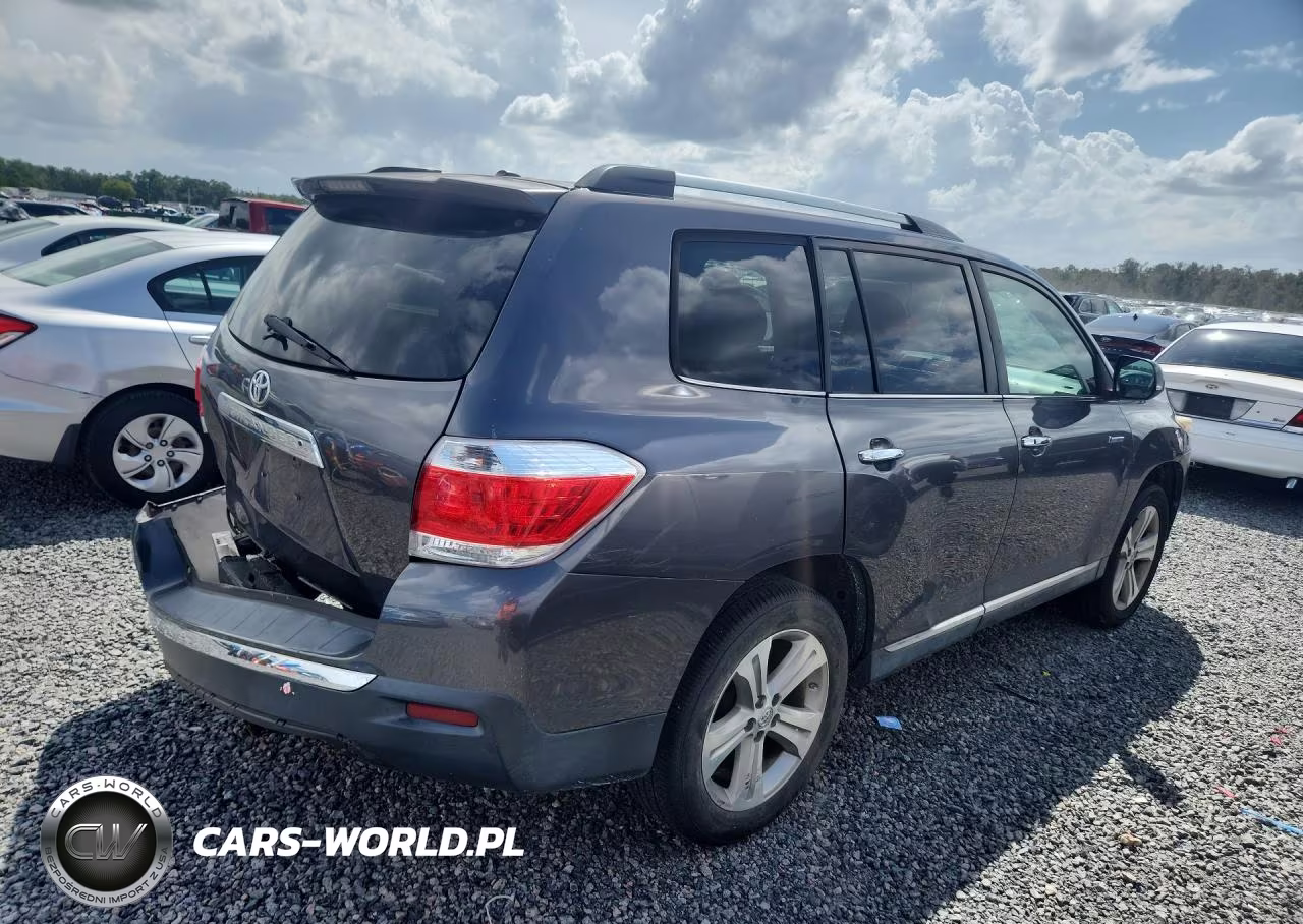 2013 Toyota Highlander Limited VIN:5TDYK3EH7DS113413 - 3