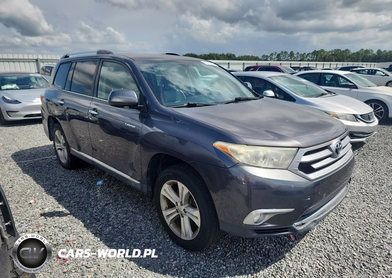2013 Toyota Highlander Limited VIN:5TDYK3EH7DS113413 - 4
