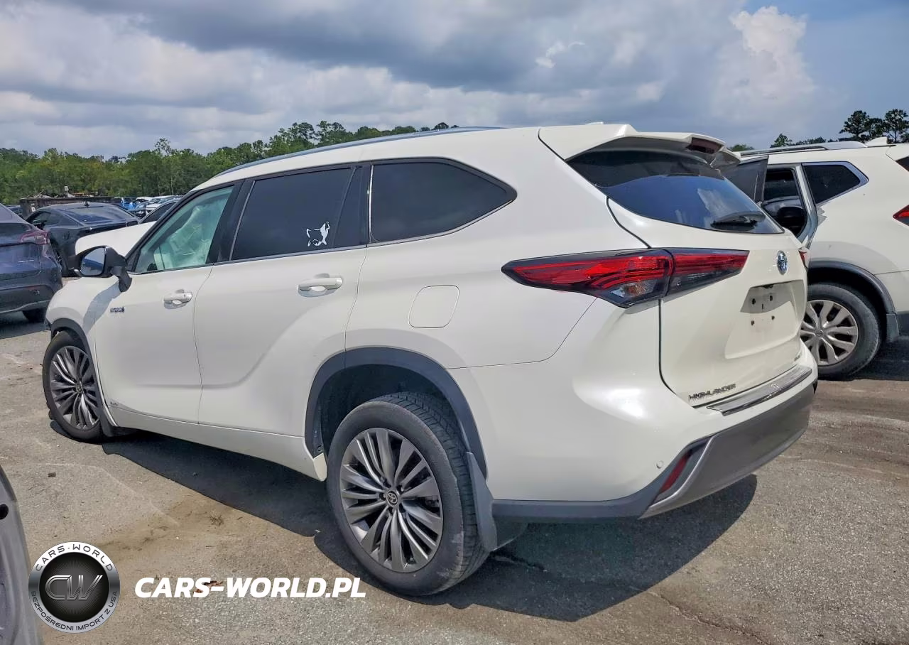 2021 Toyota Highlander Hybrid Platinum VIN:5TDEBRCH3MS015746 - 2