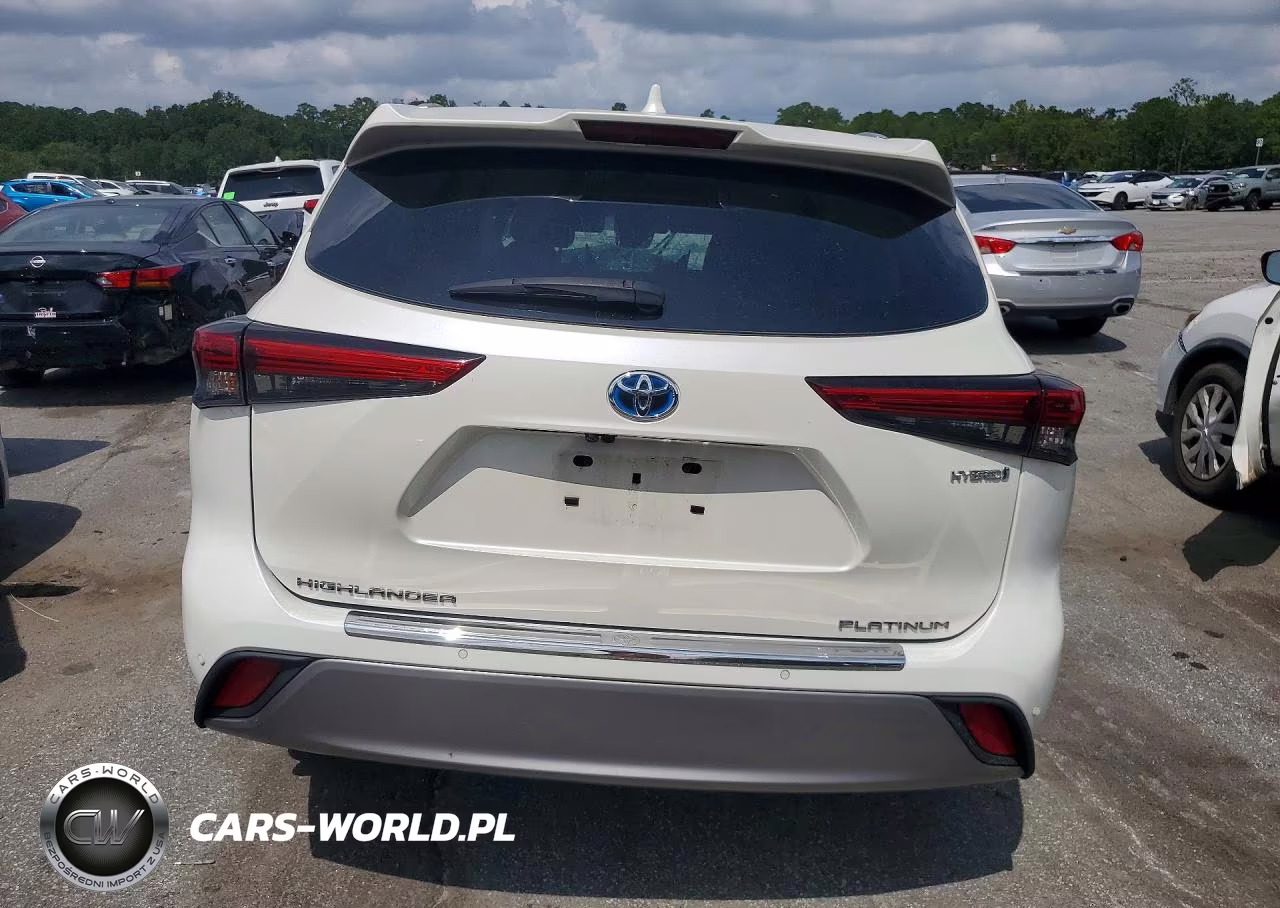 2021 Toyota Highlander Hybrid Platinum VIN:5TDEBRCH3MS015746 - 6
