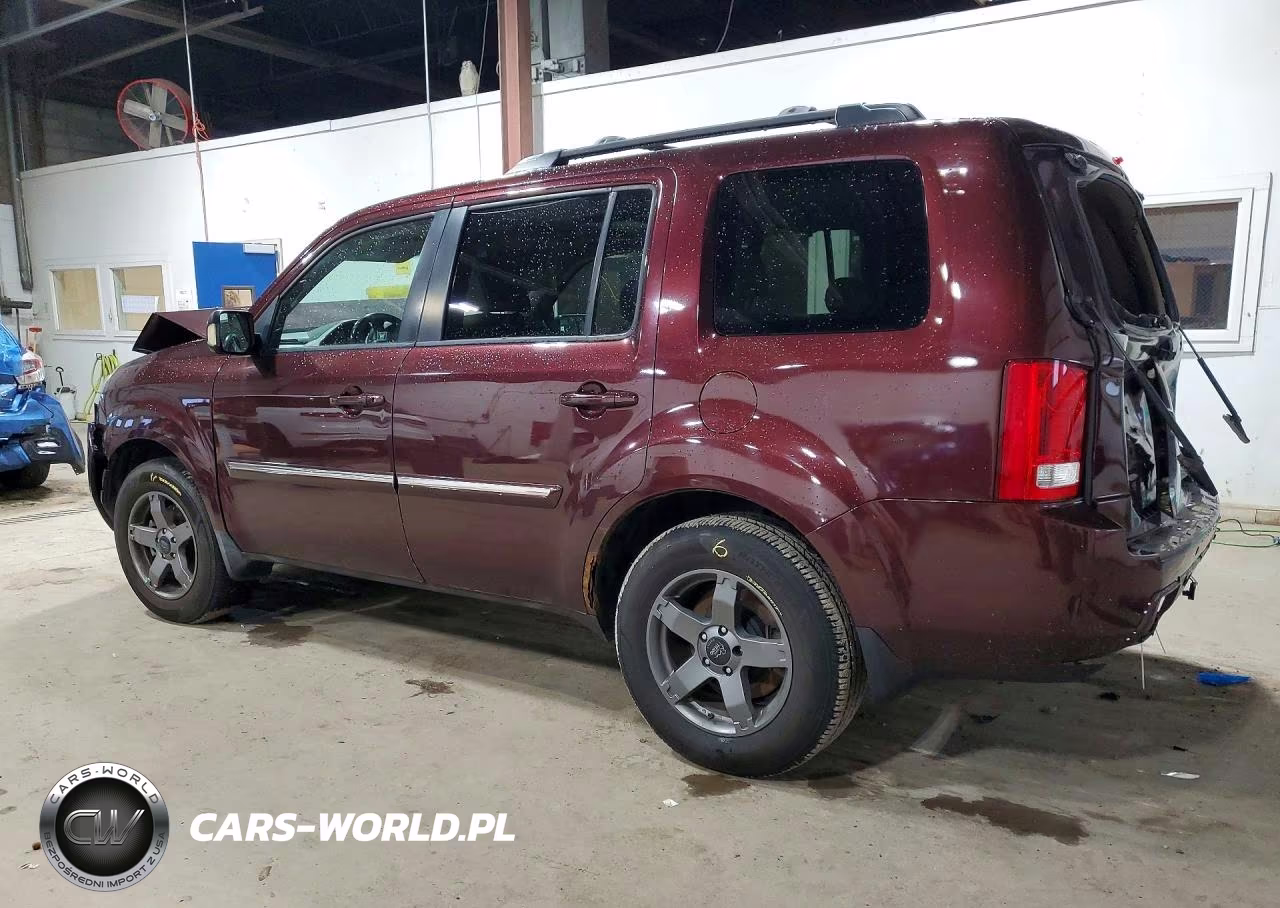 2010 Honda Pilot Touring VIN:5FNYF4H99AB019063 - 2