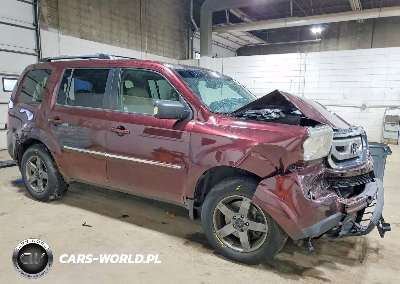 2010 Honda Pilot Touring VIN:5FNYF4H99AB019063 - 4