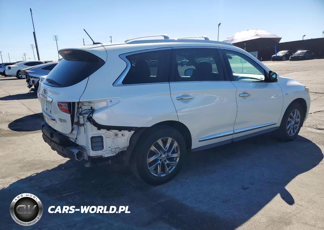 2015 Infiniti Qx60 Base VIN:5N1AL0MNXFC539956 - 3