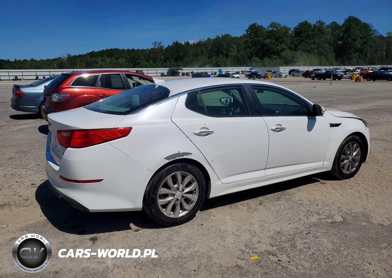 2014 Kia Optima Lx VIN:5XXGM4A73EG344272 - 3