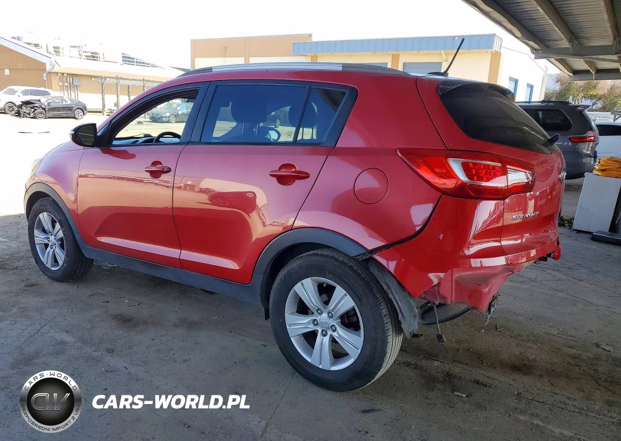 2011 Kia Sportage Lx VIN:KNDPB3A27B7100228 - 2