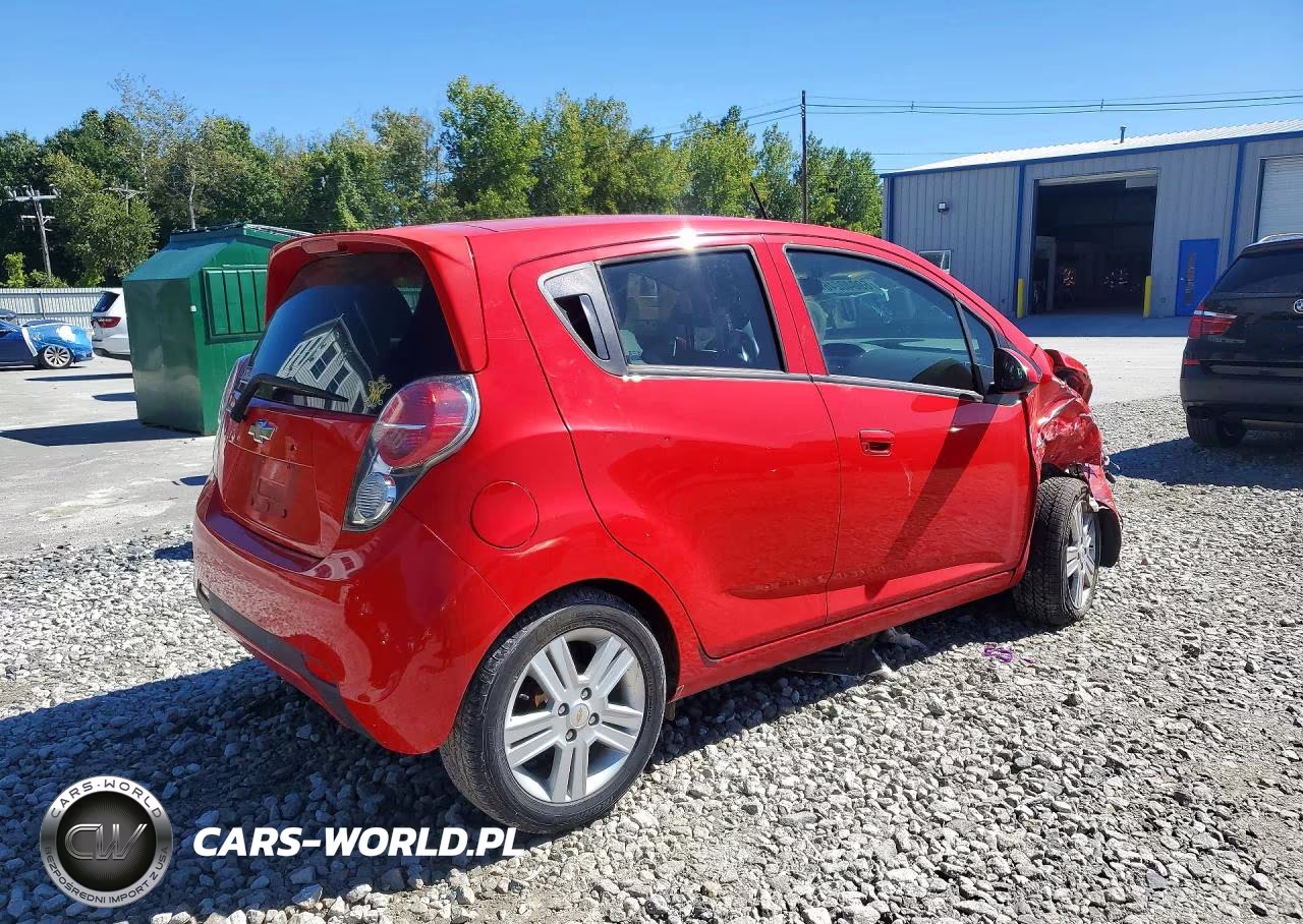 2015 Chevrolet Spark Ls VIN:KL8CB6S92FC709454 - 3