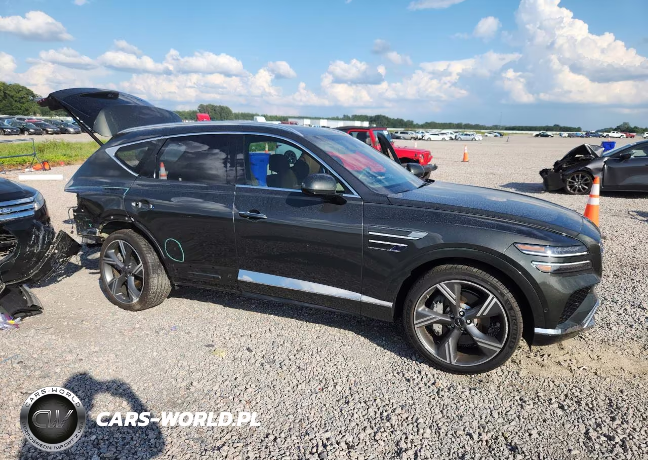 2025 Genesis Gv80 Prestige VIN:KMUHCESB2SU218214 - 4