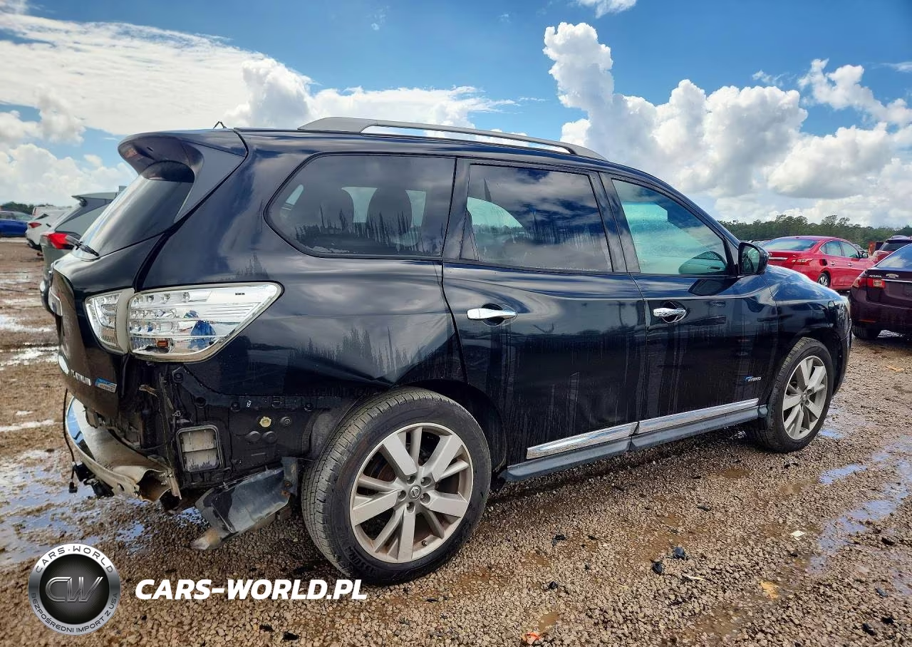2014 Nissan Pathfinder Hybrid Sv VIN:5N1CR2MN5EC639920 - 3