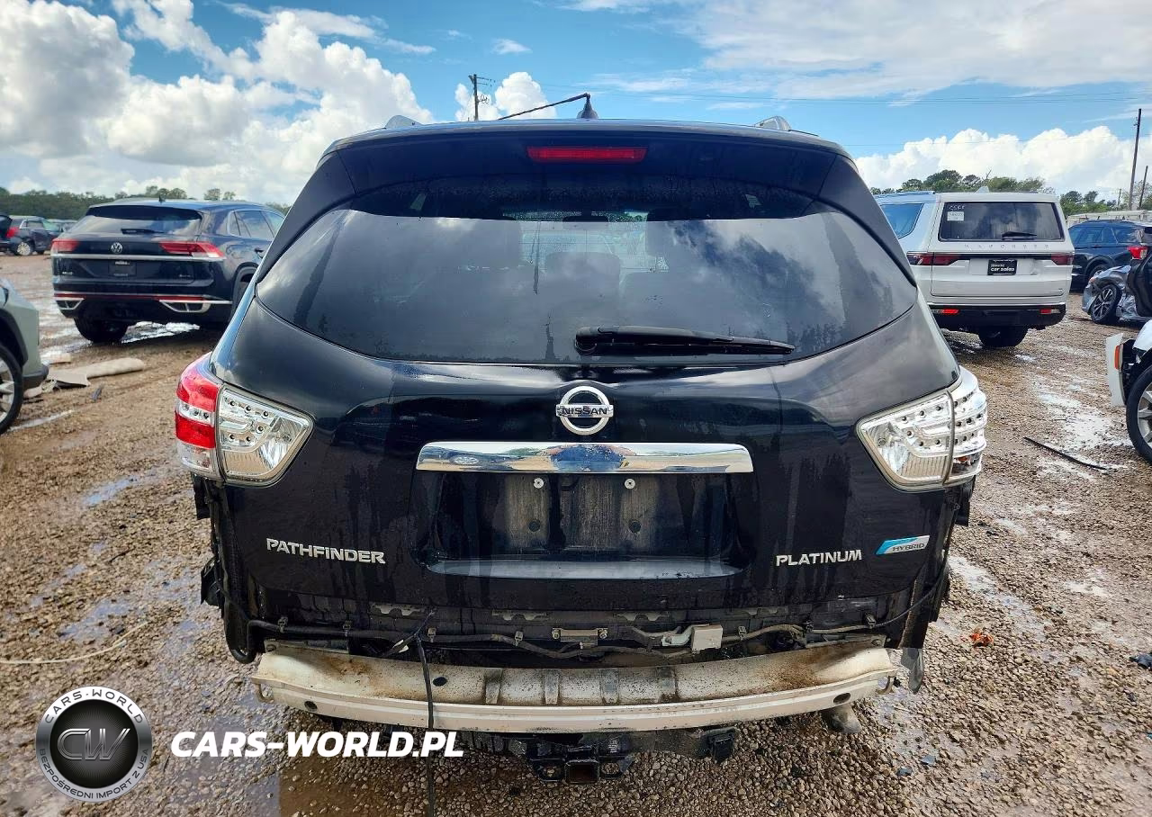 2014 Nissan Pathfinder Hybrid Sv VIN:5N1CR2MN5EC639920 - 6