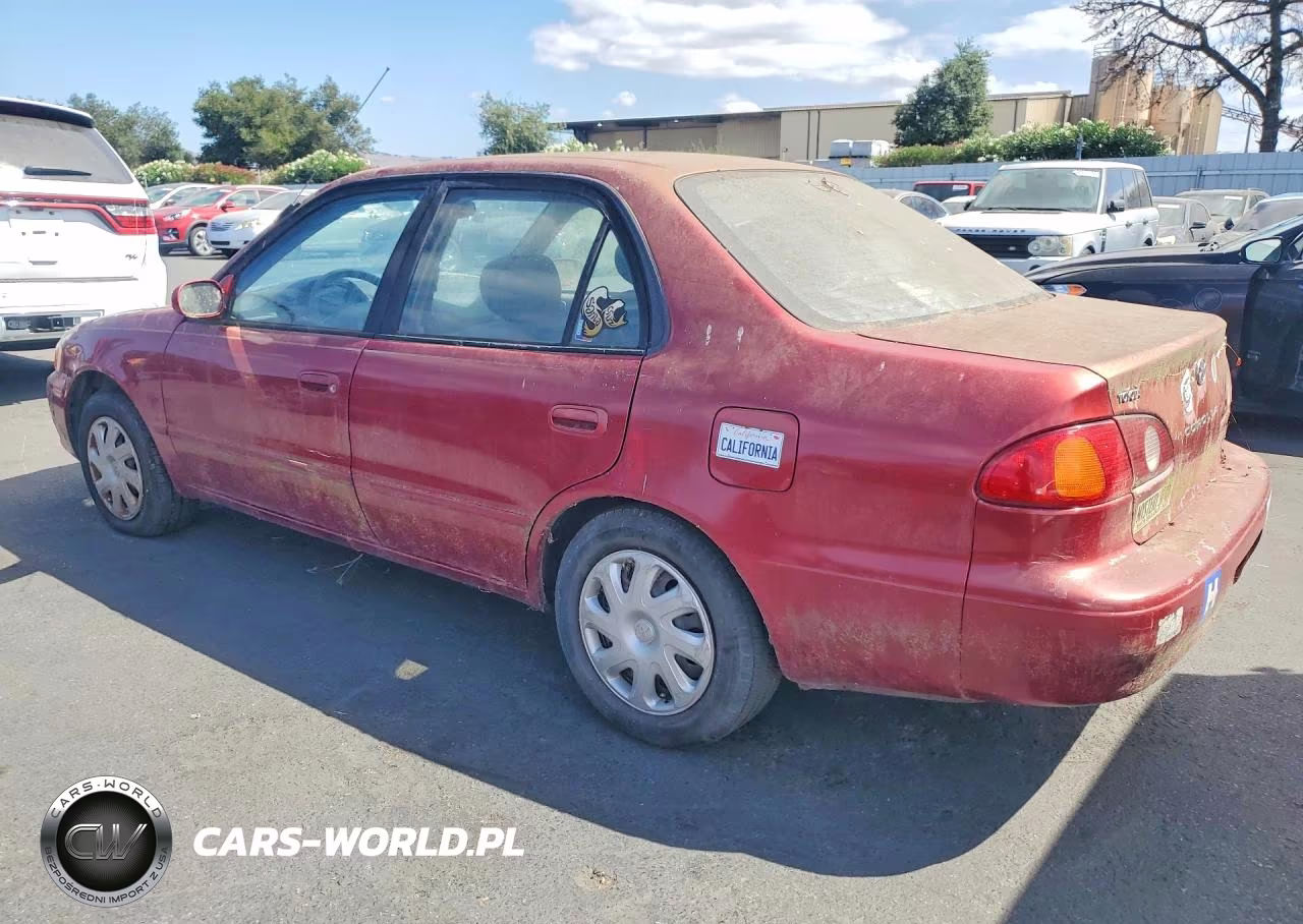 2001 Toyota Corolla Le VIN:1NXBR12E81Z542935 - 2