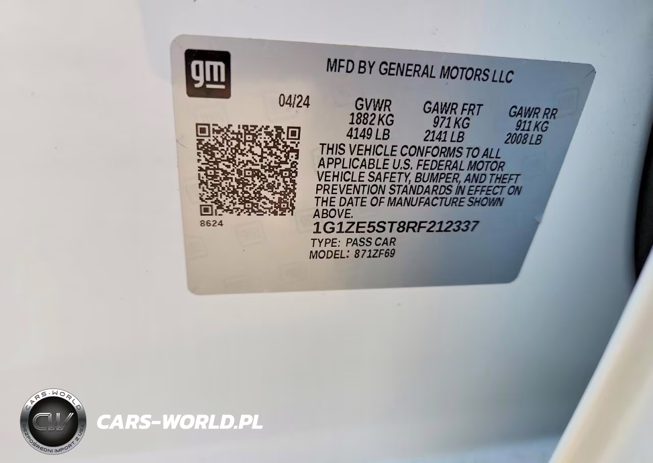 2024 Chevrolet Malibu Premier VIN:1G1ZE5ST8RF212337 - 13