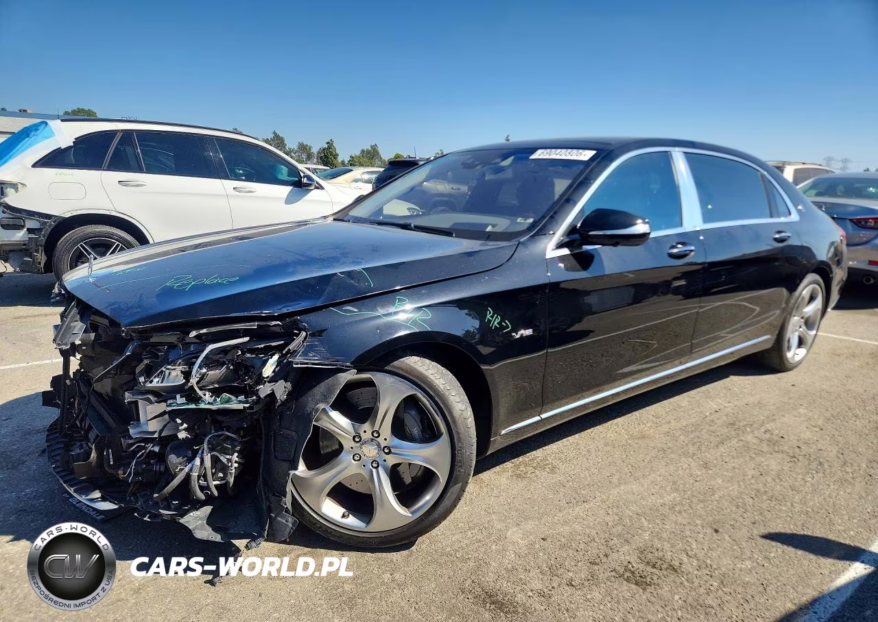 2016 Mercedes-Benz S Mercedes-Maybach S600 VIN:WDDUX7GBXGA227722 - 1