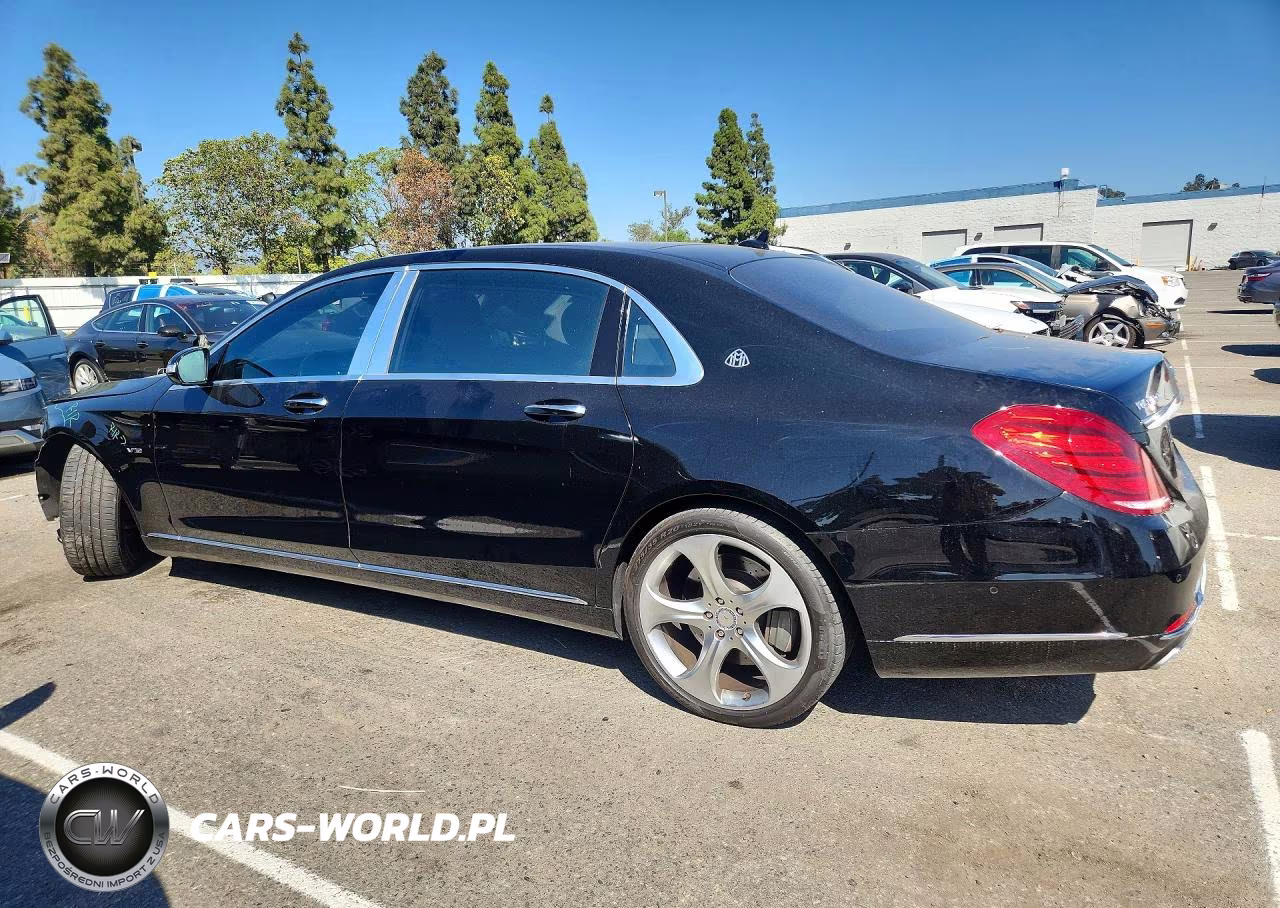 2016 Mercedes-Benz S Mercedes-Maybach S600 VIN:WDDUX7GBXGA227722 - 2