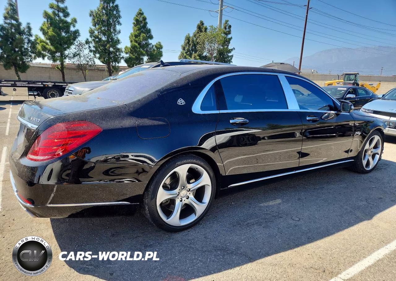 2016 Mercedes-Benz S Mercedes-Maybach S600 VIN:WDDUX7GBXGA227722 - 3