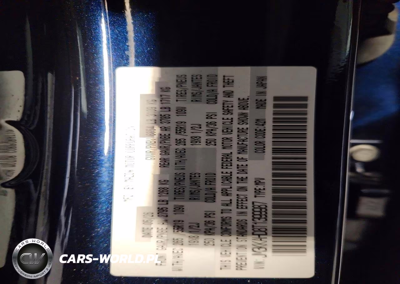 2026 Mazda Cx-90 Select VIN:JM3KKAHD8T1399987 - 14