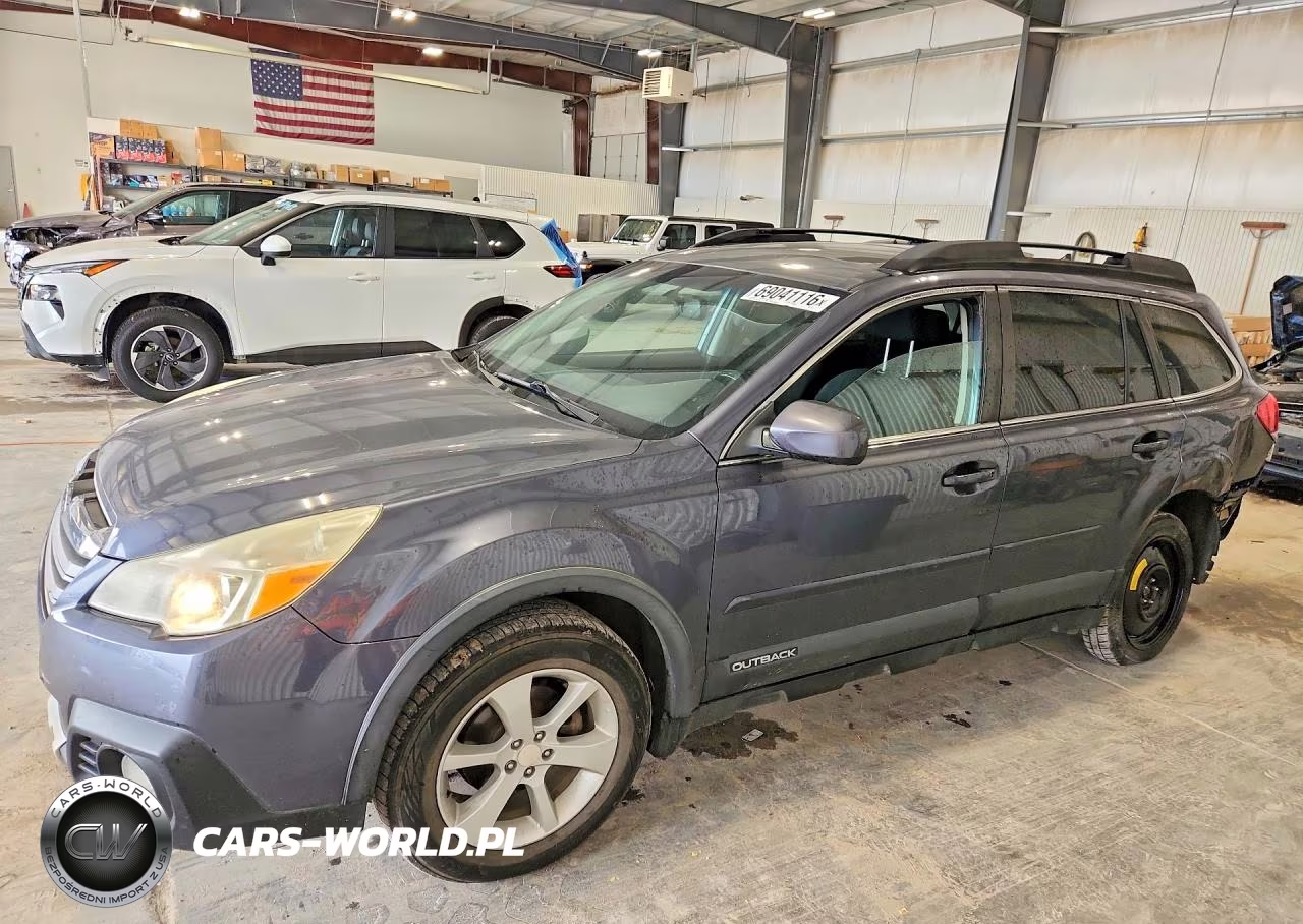 2014 Subaru Outback 2.5I Premium VIN:4S4BRBEC7E3263116 - 1