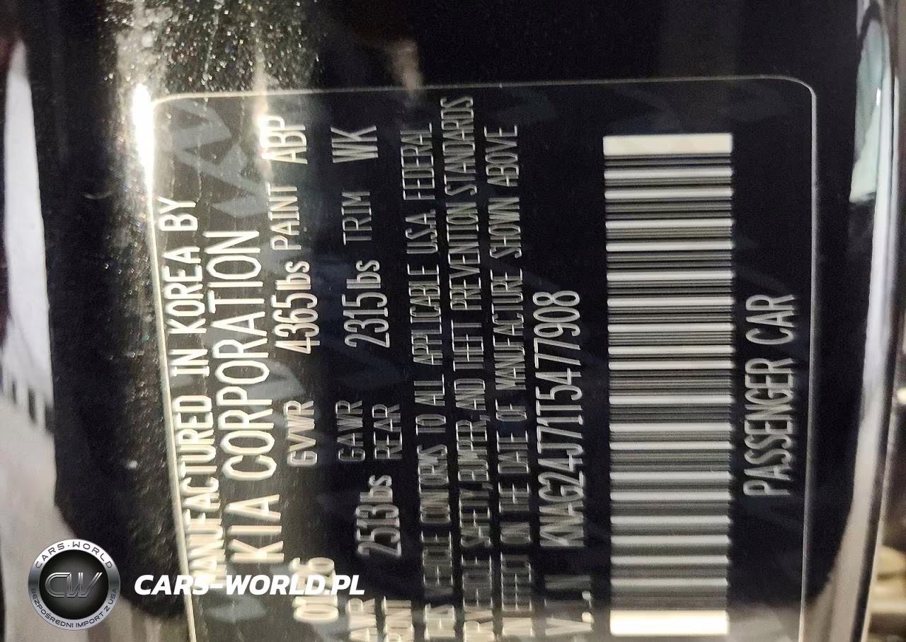2026 Kia K5 Lxs VIN:KNAG24J71T5477908 - 12