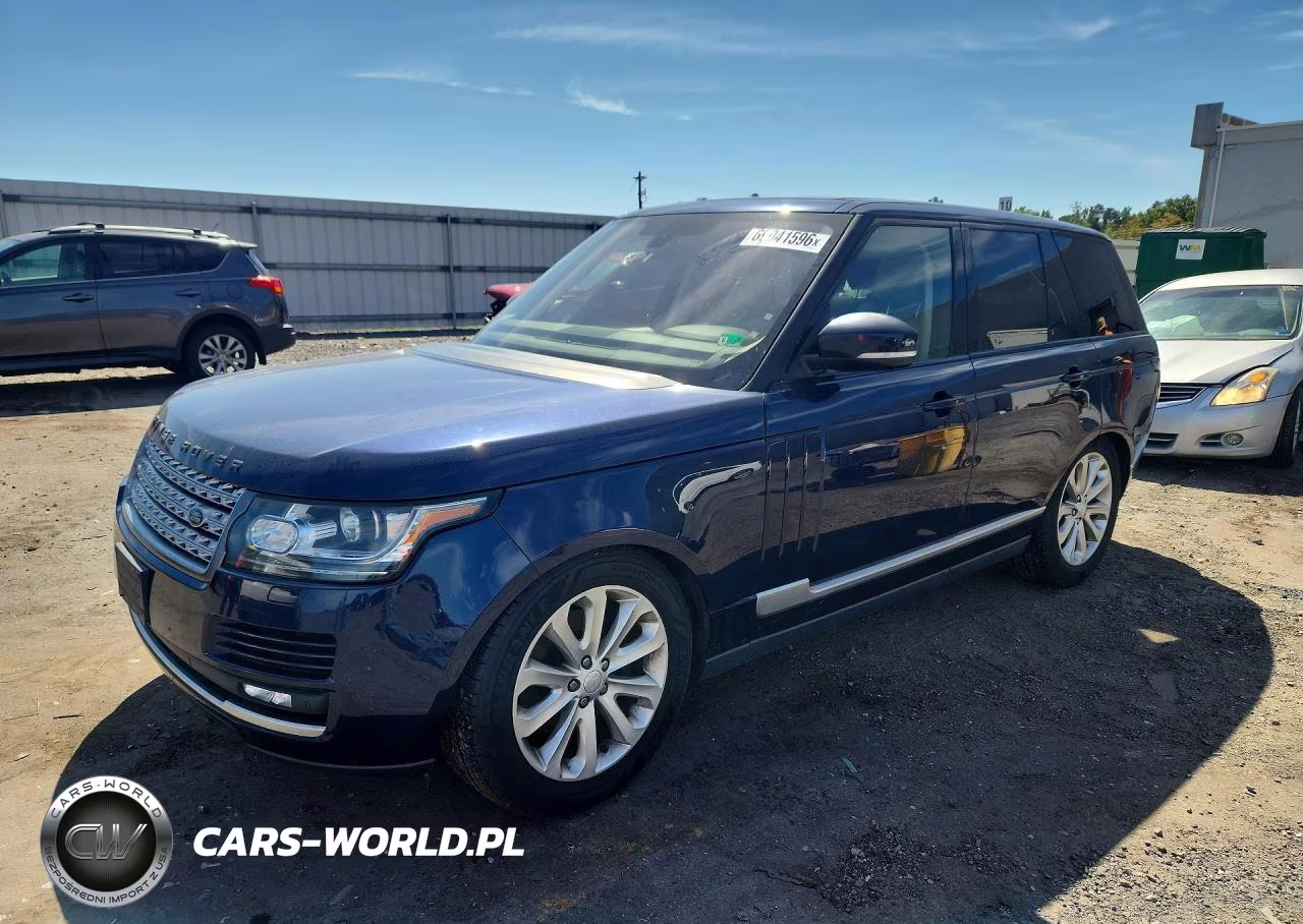 2016 Land Rover Range Rover Hse