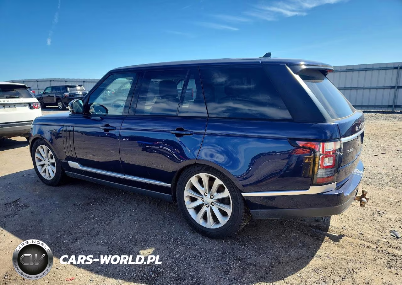 2016 Land Rover Range Rover Hse VIN:SALGS2KF1GA258093 - 2