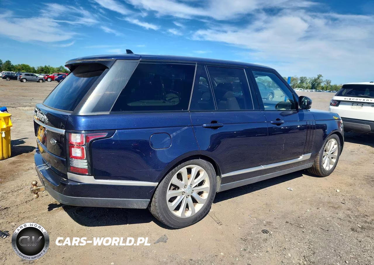 2016 Land Rover Range Rover Hse VIN:SALGS2KF1GA258093 - 3