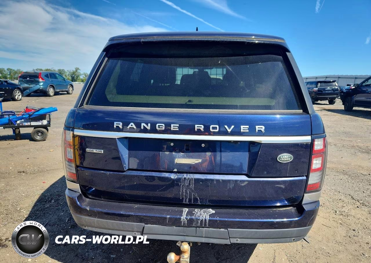 2016 Land Rover Range Rover Hse VIN:SALGS2KF1GA258093 - 6