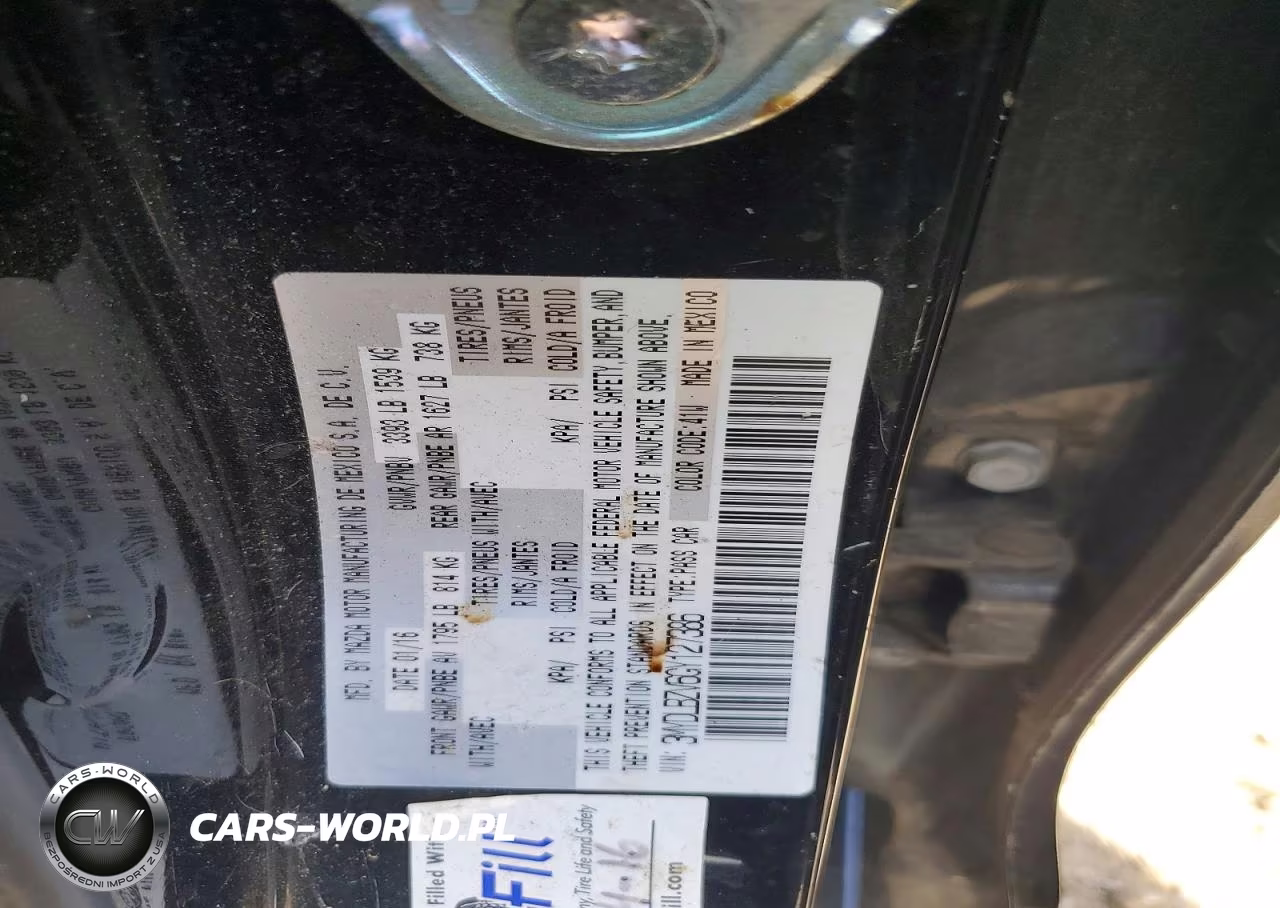 2016 Scion Ia Base VIN:3MYDLBZV6GY127386 - 12