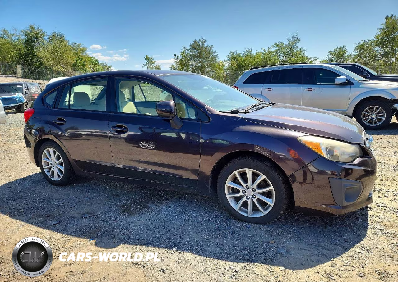 2013 Subaru Impreza Premium VIN:JF1GPAC66DH840586 - 4