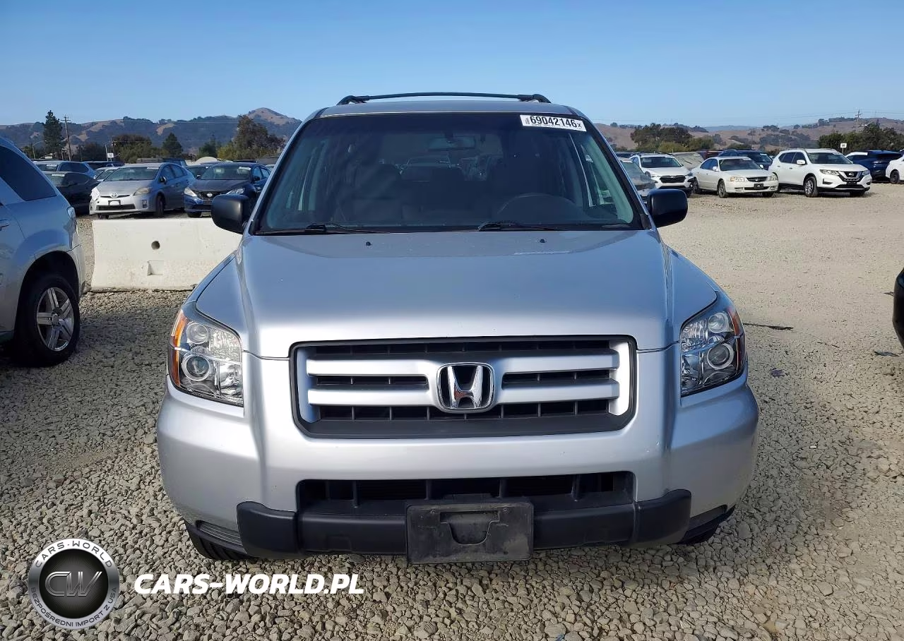 2007 Honda Pilot Lx VIN:2HKYF18197H524586 - 5