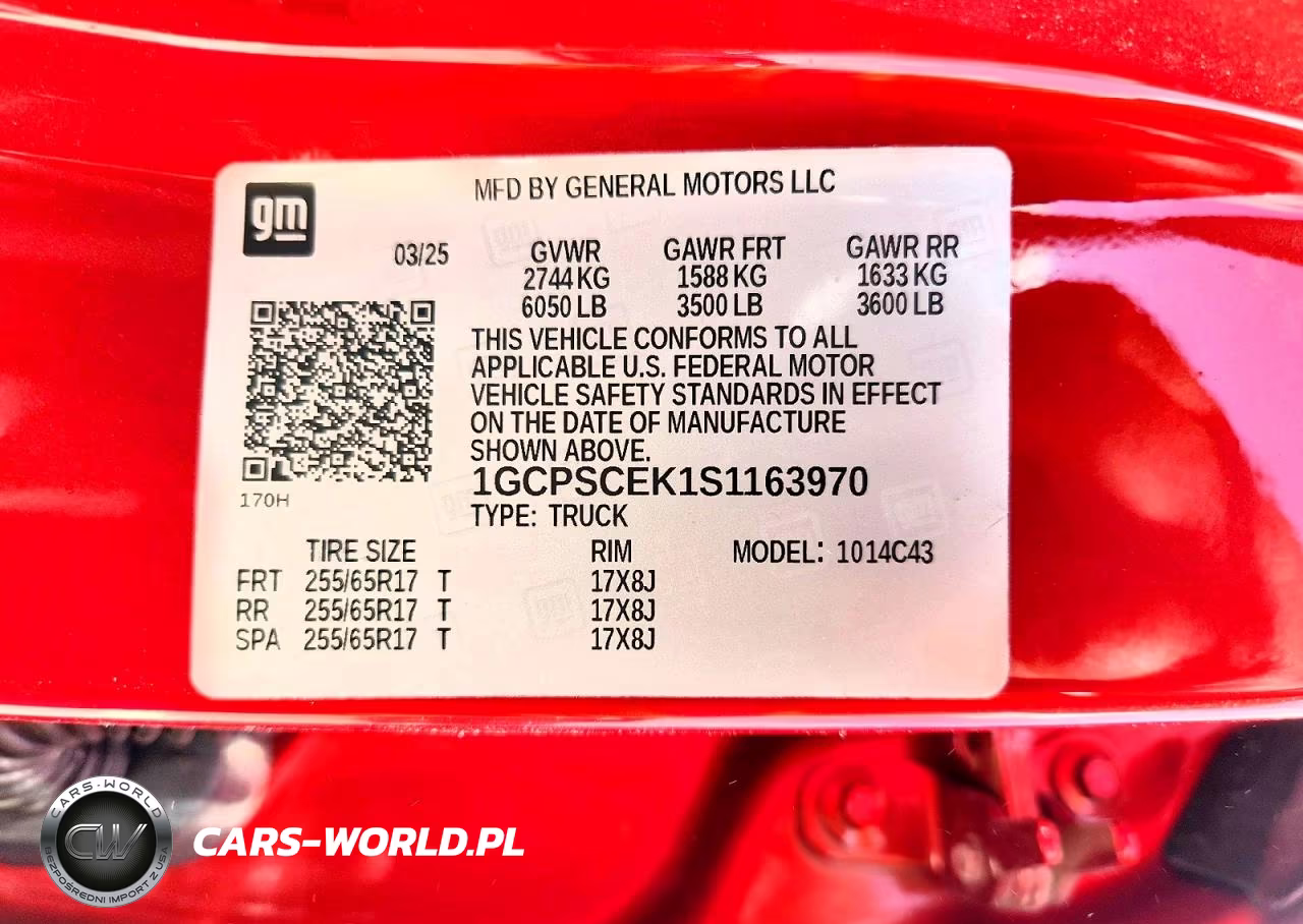 2025 Chevrolet Colorado Lt VIN:1GCPSCEK1S1163970 - 13