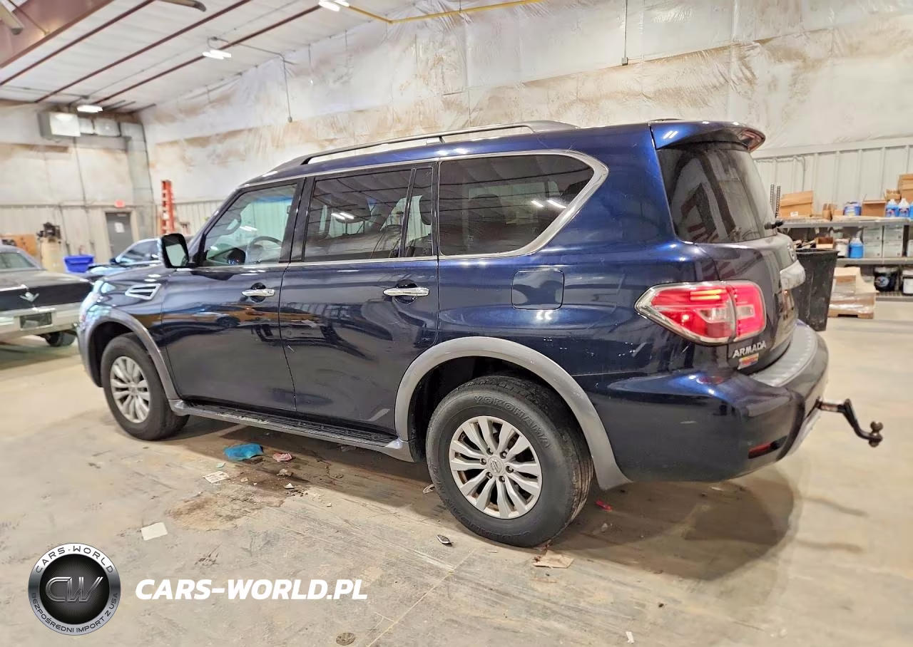 2017 Nissan Armada Sv VIN:JN8AY2NC2H9508199 - 2