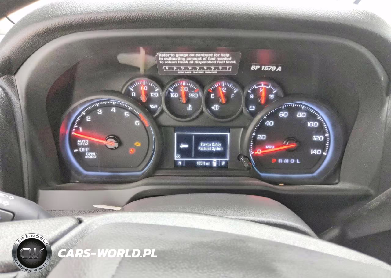 2025 Chevrolet Silverado C1500 VIN:3GCNAAED6SG356956 - 9