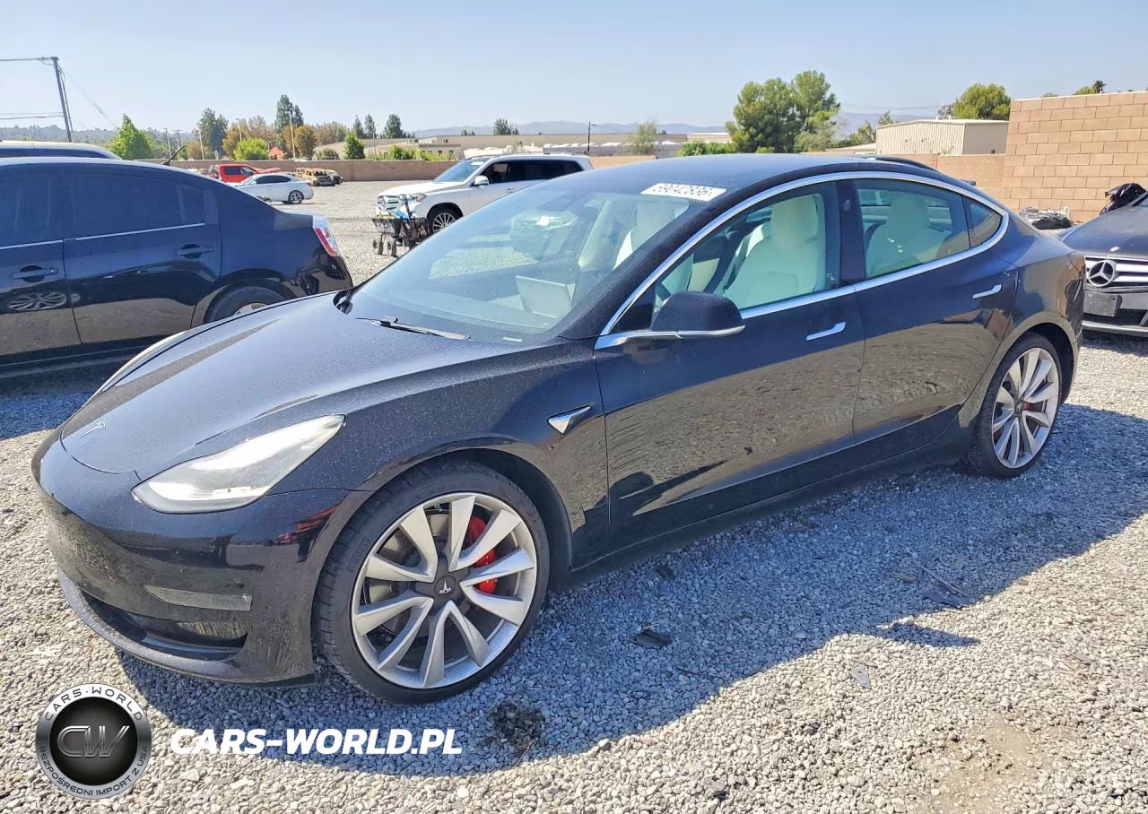 2019 Tesla Model 3 VIN:5YJ3E1EB5KF238347 - 1