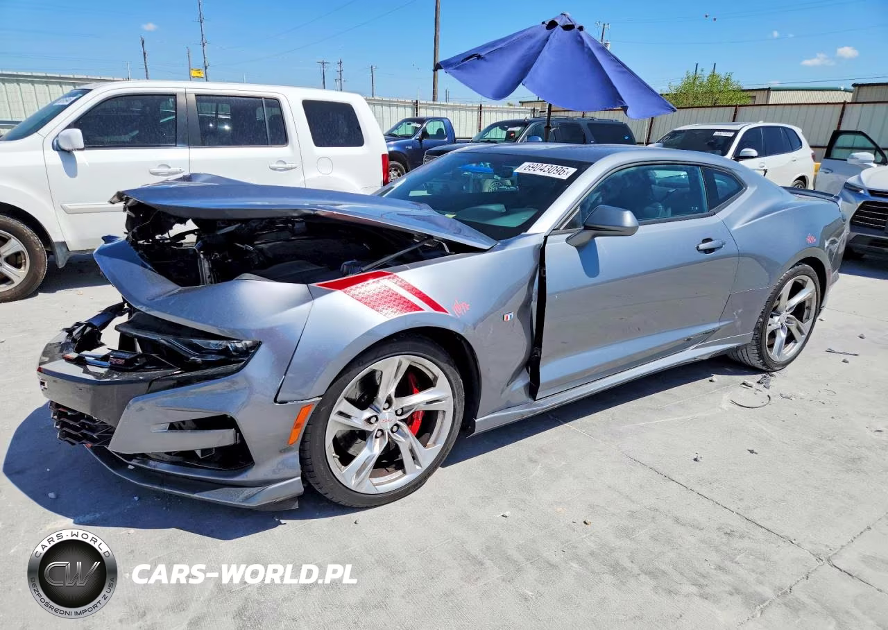 2019 Chevrolet Camaro Ss VIN:1G1FE1R78K0145154 - 1
