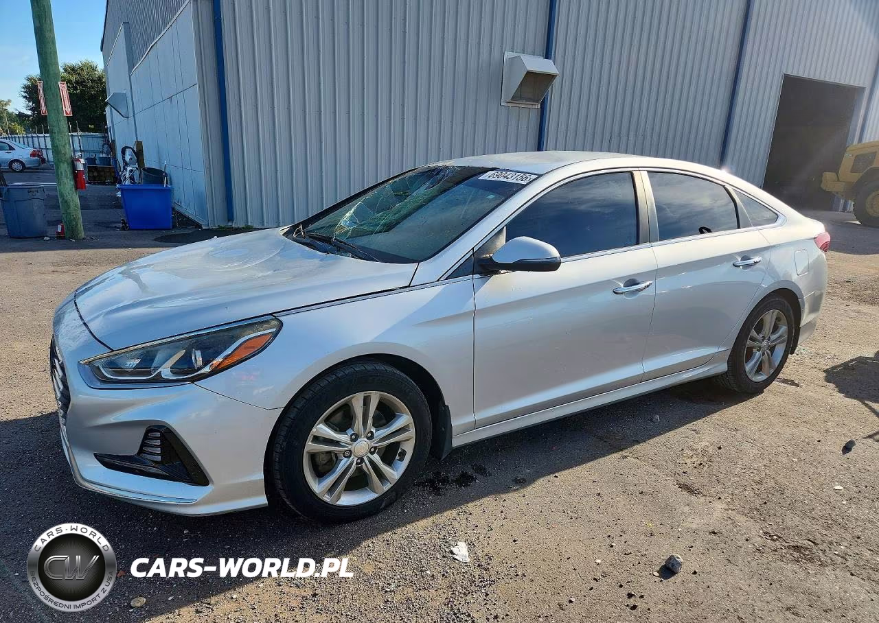 2018 Hyundai Sonata Sel VIN:5NPE34AF1JH647132 - 1