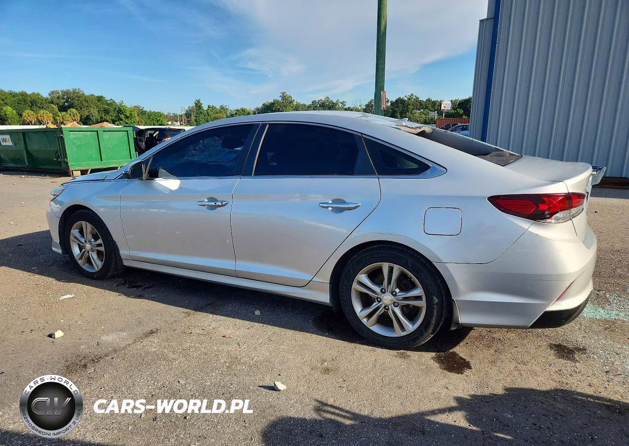 2018 Hyundai Sonata Sel VIN:5NPE34AF1JH647132 - 2