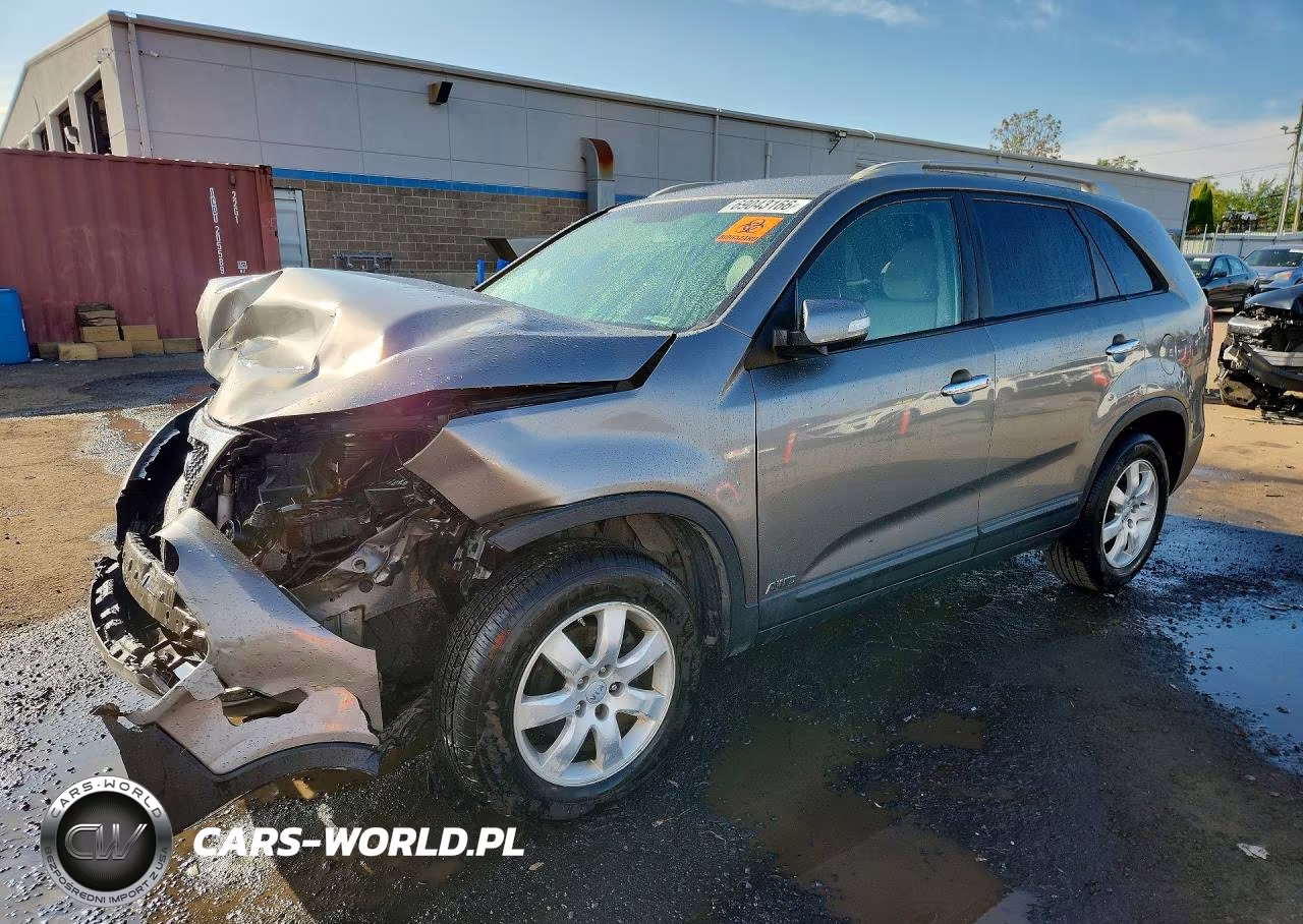 2012 Kia Sorento Lx VIN:5XYKTCA68CG284044 - 1