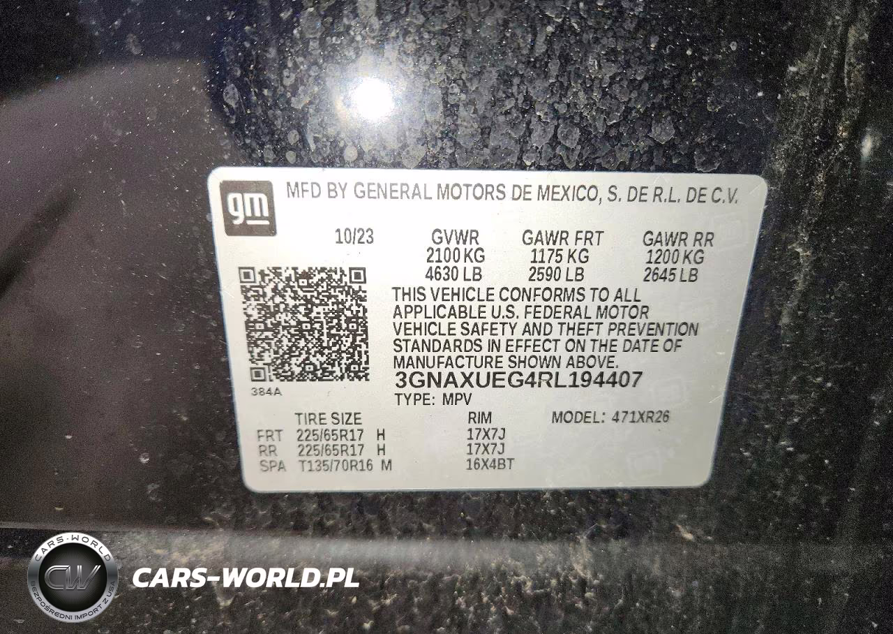 2024 Chevrolet Equinox Lt VIN:3GNAXUEG4RL194407 - 13