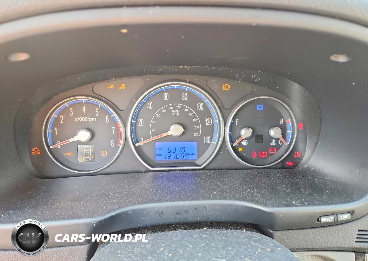 2008 Hyundai Santa Fe Se VIN:5NMSH13E18H132713 - 9