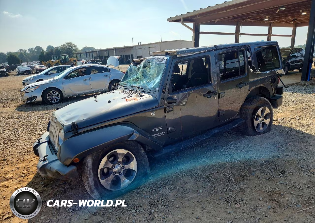 2017 Jeep Wrangler Unlimited Sahara VIN:1C4BJWEG3HL511422 - 1