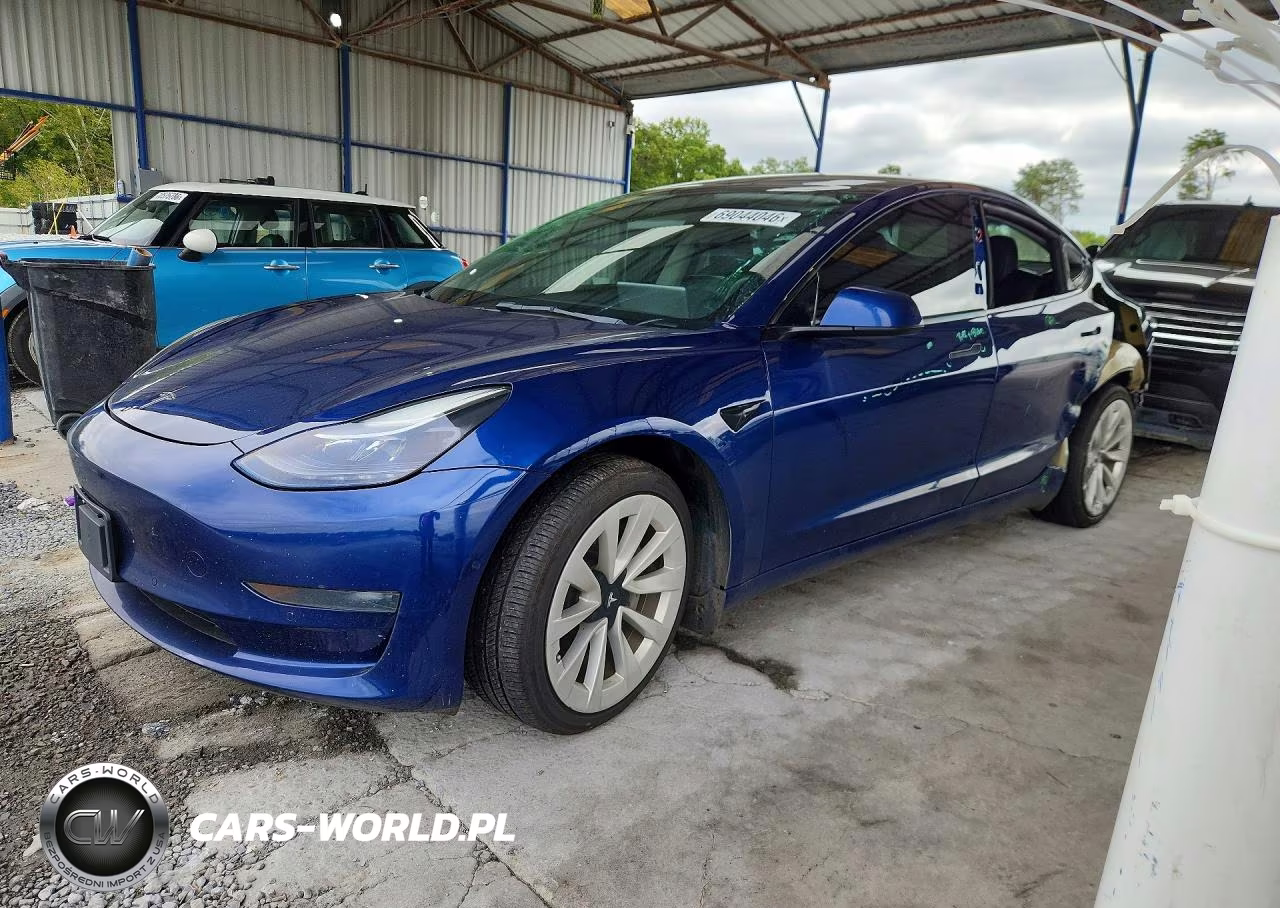 2022 Tesla Model 3 VIN:5YJ3E1EAXNF190890 - 1