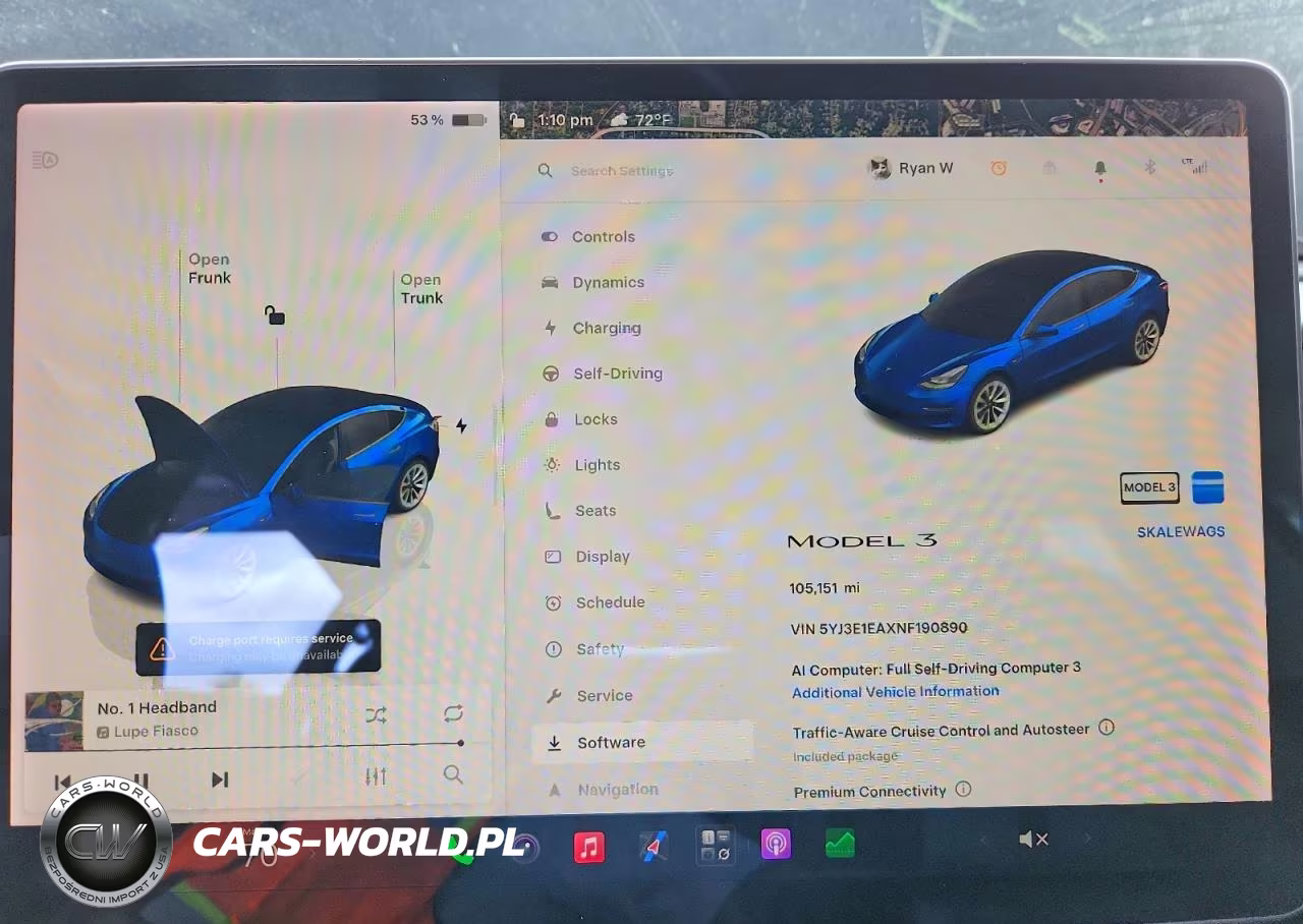 2022 Tesla Model 3 VIN:5YJ3E1EAXNF190890 - 9