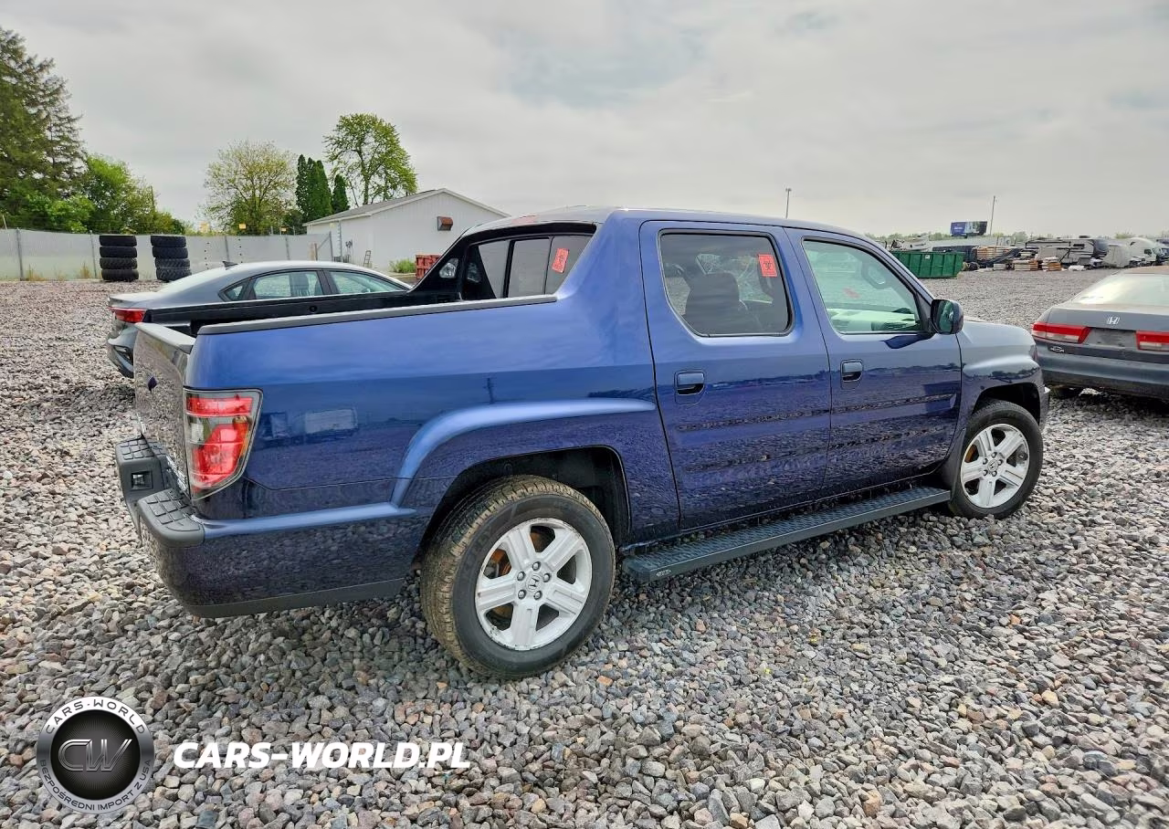 2013 Honda Ridgeline Rtl VIN:5FPYK1F54DB006193 - 3