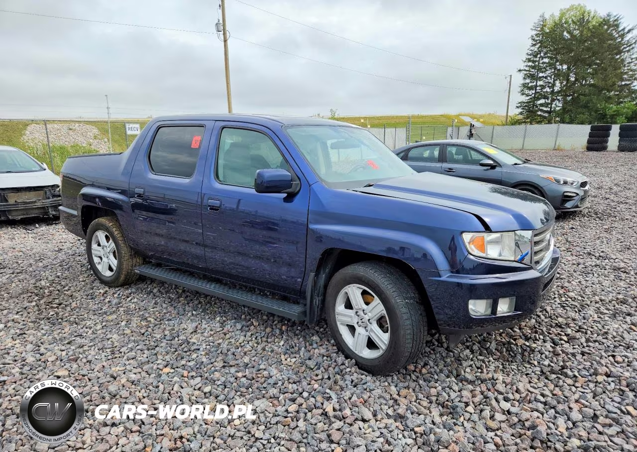 2013 Honda Ridgeline Rtl VIN:5FPYK1F54DB006193 - 4