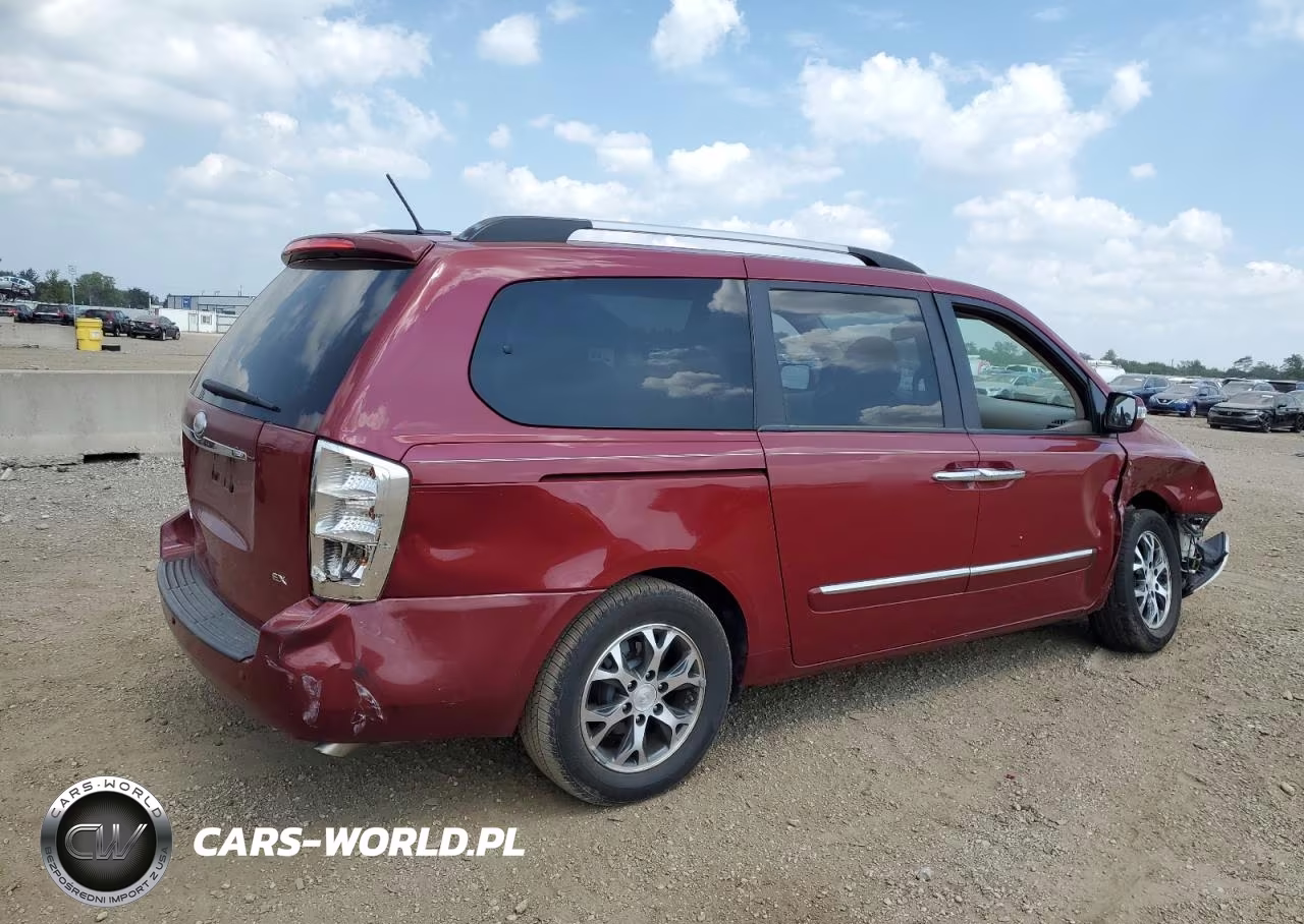 2014 Kia Sedona Ex VIN:KNDMH4C75E6548381 - 3