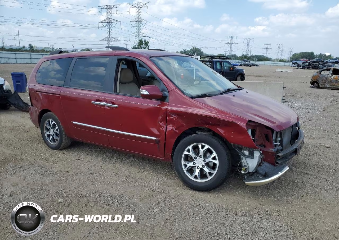 2014 Kia Sedona Ex VIN:KNDMH4C75E6548381 - 4