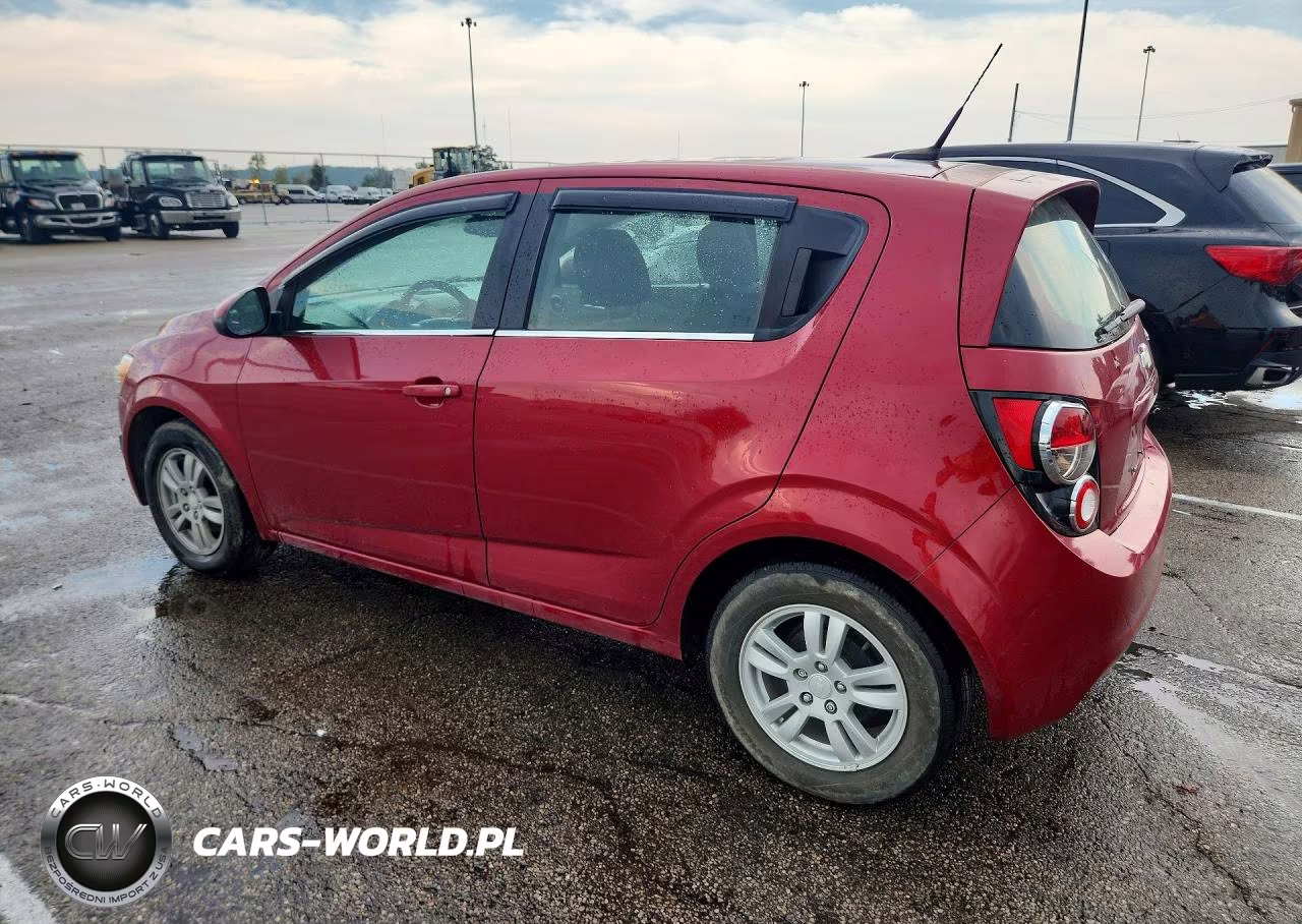 2014 Chevrolet Sonic Lt VIN:1G1JC6SH2E4206222 - 2