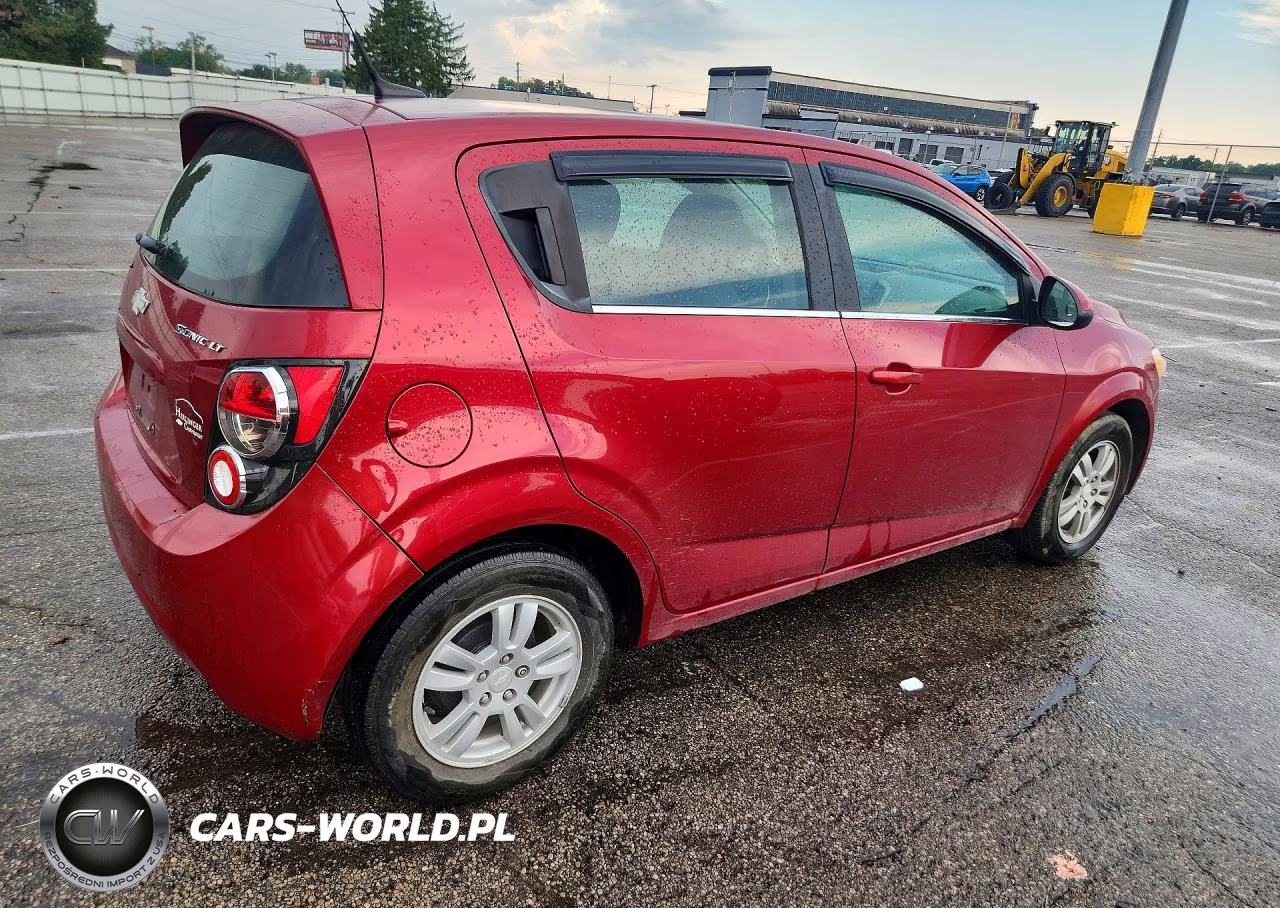 2014 Chevrolet Sonic Lt VIN:1G1JC6SH2E4206222 - 3