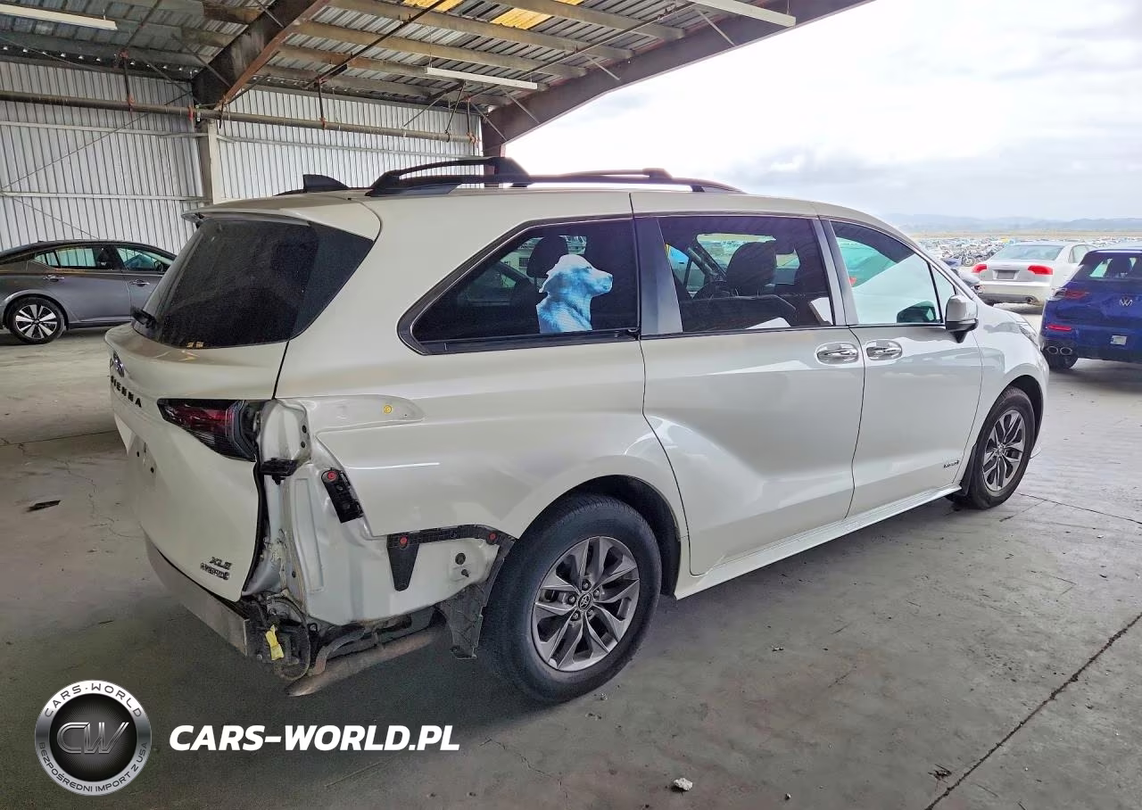 2021 Toyota Sienna Xle VIN:5TDJSKFC6MS017271 - 3