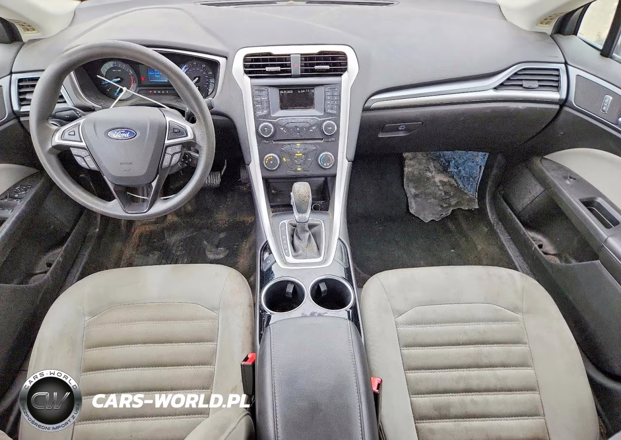 2013 Ford Fusion S VIN:3FA6P0G72DR291203 - 8